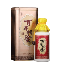 Rượu Bách Niên Hồ Đồ Hộp Thiếc 450ml 52%/ Bainian Hutu/ 百年糊涂
