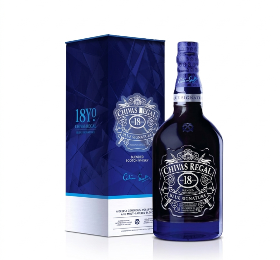 Rượu Chivas 18 Regal YO Blue Signature 