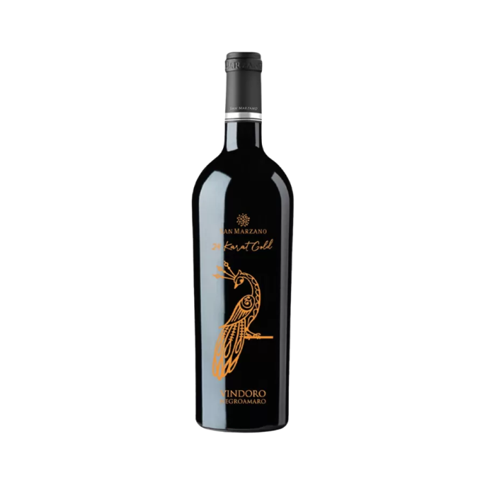 Rượu Vang Đỏ Ý Vindoro 24 Karat Gold ( Vang Công )