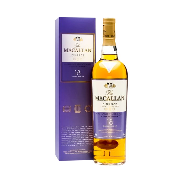 Rượu Whisky Macallan 18 Year Old Fine Oak