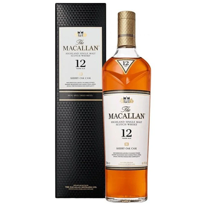Rượu Whisky Macallan 12 Year Old Sherry Oak Cask UK