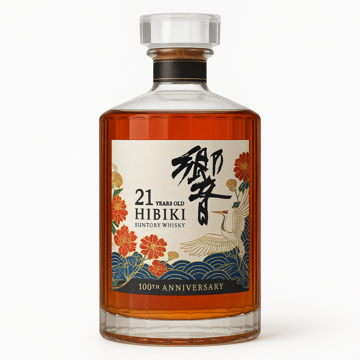 Rượu Whisky Nhật Hibiki 21 Year Old Phiên Bản Kỉ Niệm 100 Năm (100th Anniversary) 