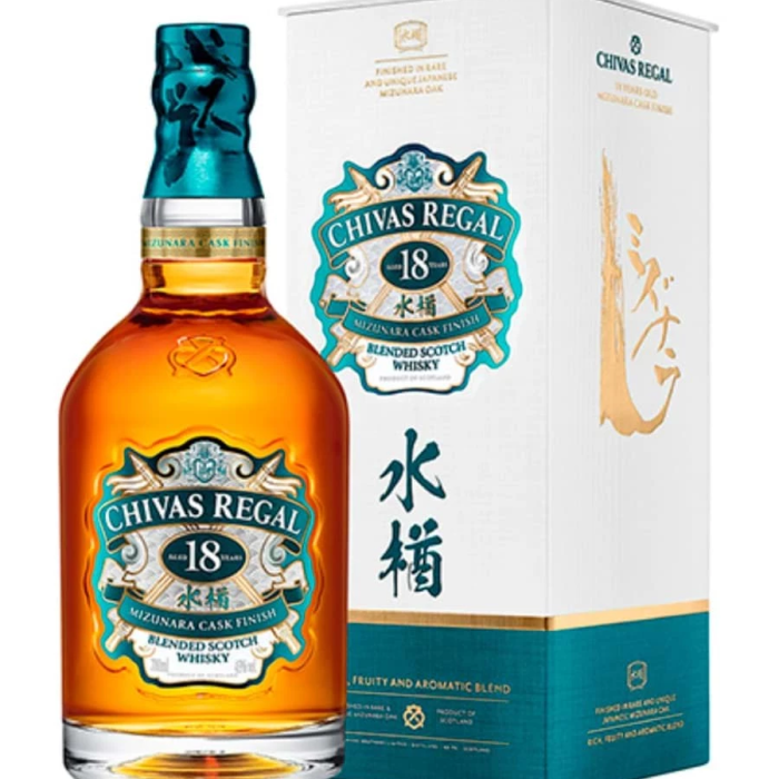 Rượu Whisky Chivas 18 Year Old Mizunara Cask Finish 2025