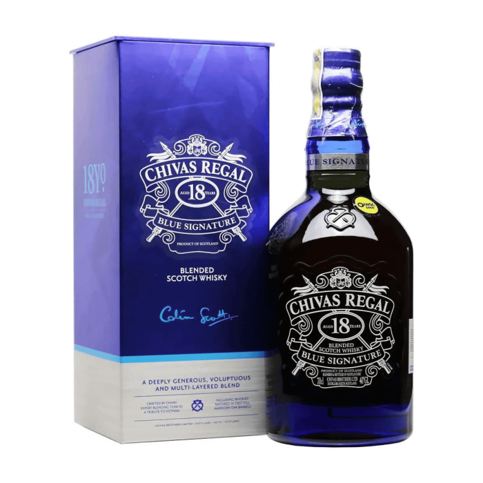 Chivas Regal 18 Năm Blue Signature 