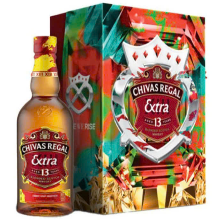 Rượu Whisky Chivas Extra 13 Year Cask Phiên Bản Hộp Quà Tết 2025