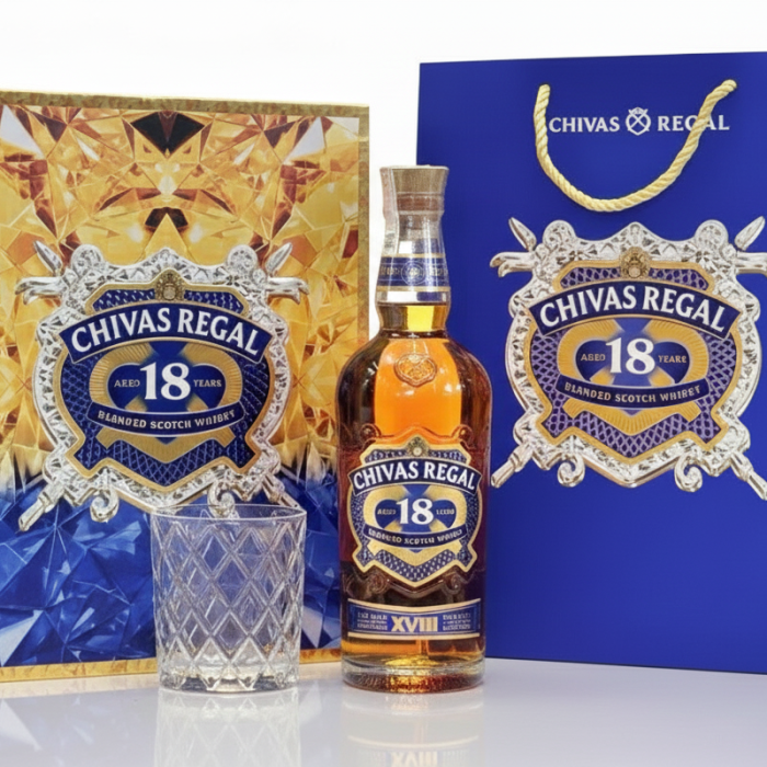 Chivas 18 Năm Hộp Quà Mẫu Mới 2025