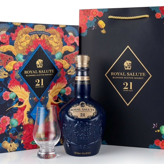 Rượu Royal Salute 21 Years Old Hộp Quà