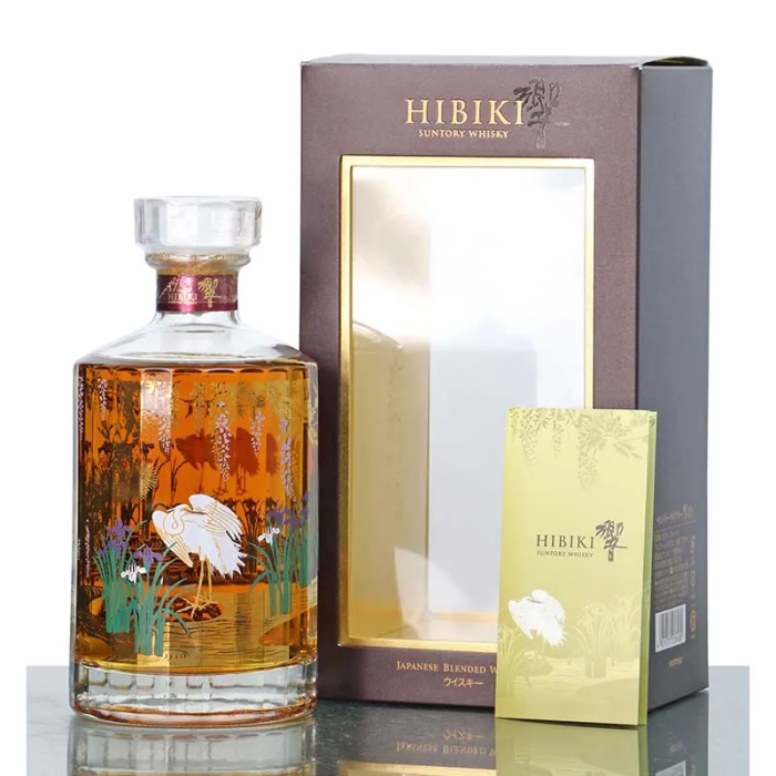 Rượu Whisky Nhật Hibiki 17 Year Old Egret White Heron Shirasagi 