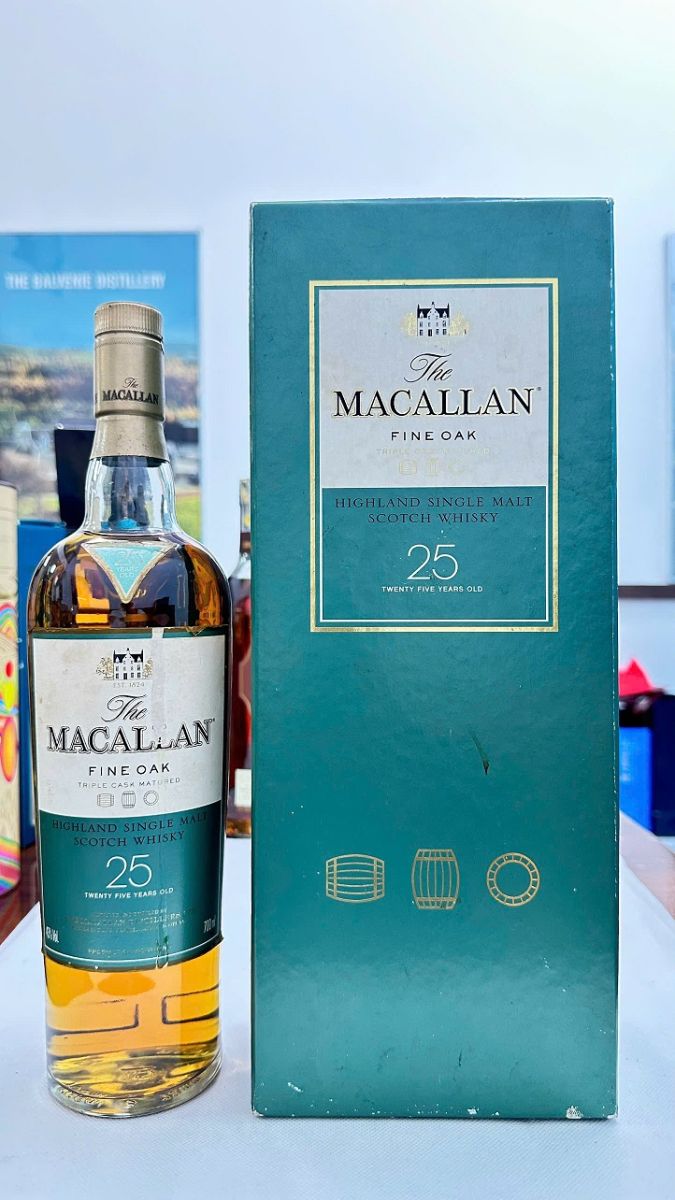 Mua Lại Rượu Macallan 25 Năm Giá Cao Tận Nơi | Trả Tiền Mặt 100%