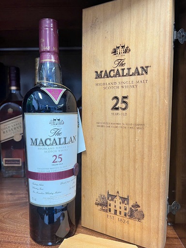 Thu Mua Macallan 25 Sherry Giá Cao Nhất TP HCM