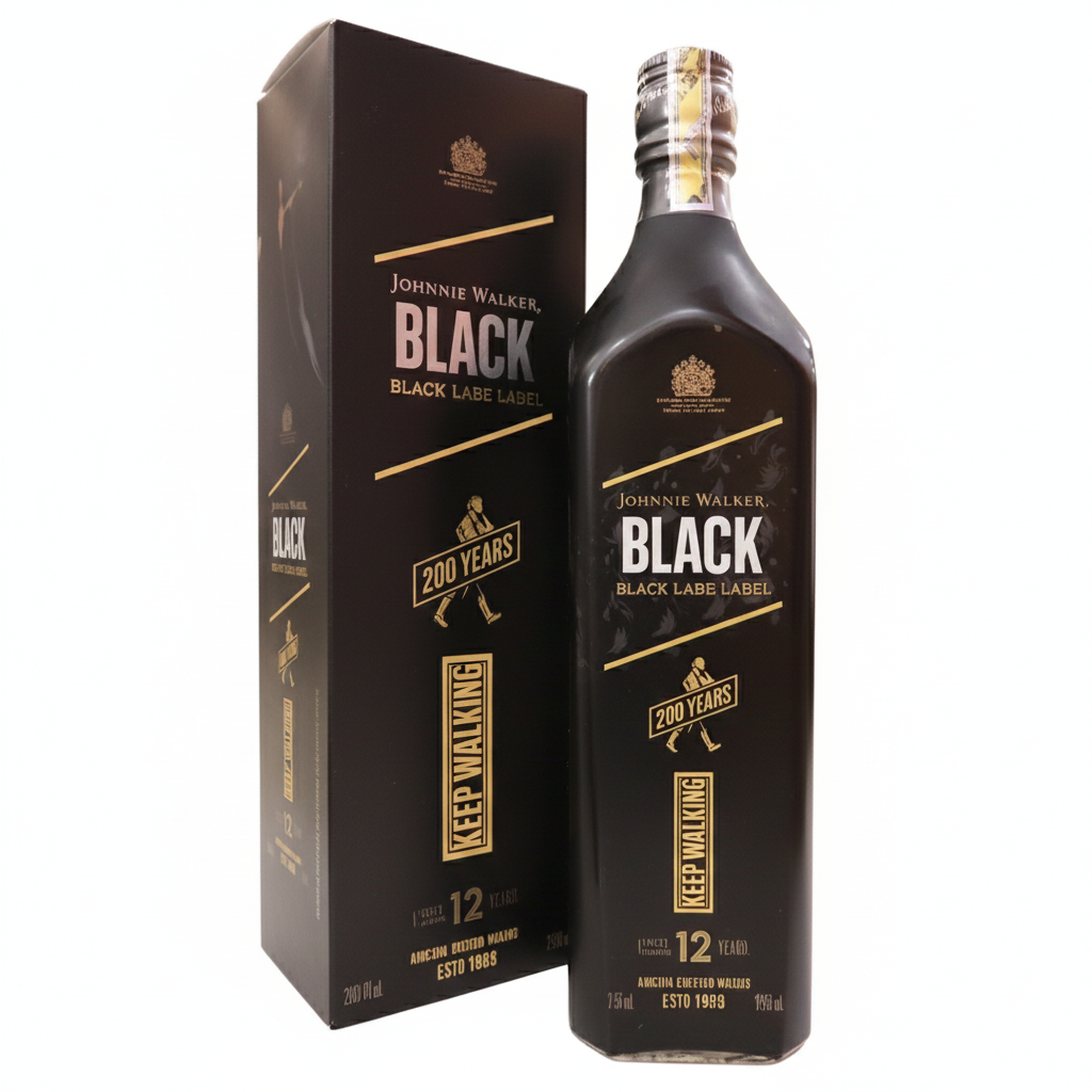 Johnnie Walker Balck Label 12 Năm Phiên Bản Kỷ Niệm 200 Năm