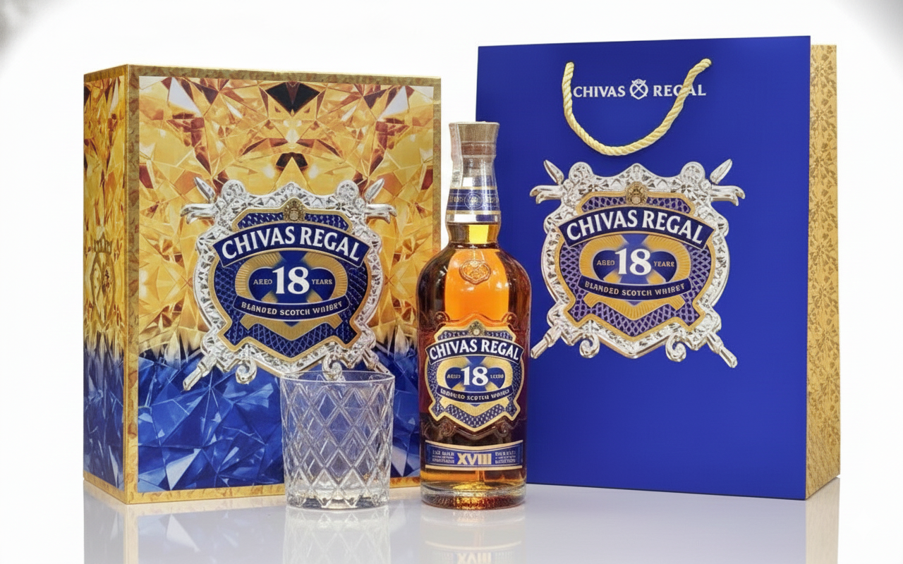 Chivas 18 Năm Hộp Quà Mẫu Mới 2025
