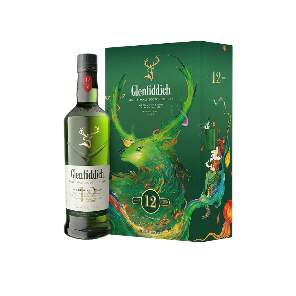 Glenfiddich 12 Years Old Hộp Quà