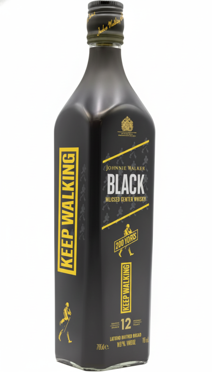 Johnnie Walker Balck Label 12 Năm Phiên Bản Kỷ Niệm 200 Năm