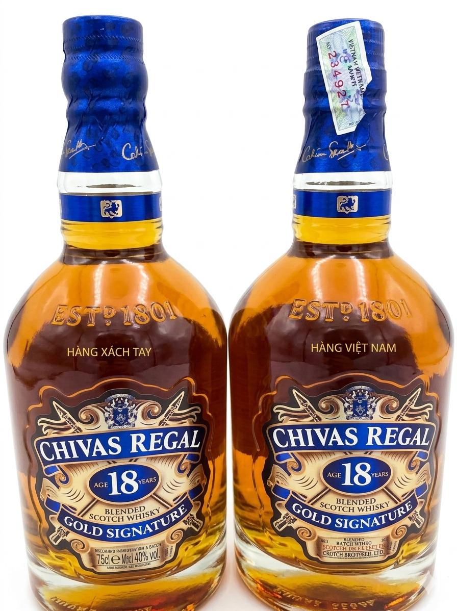 Phân Biệt Rượu Chivas Regal Thật Giả