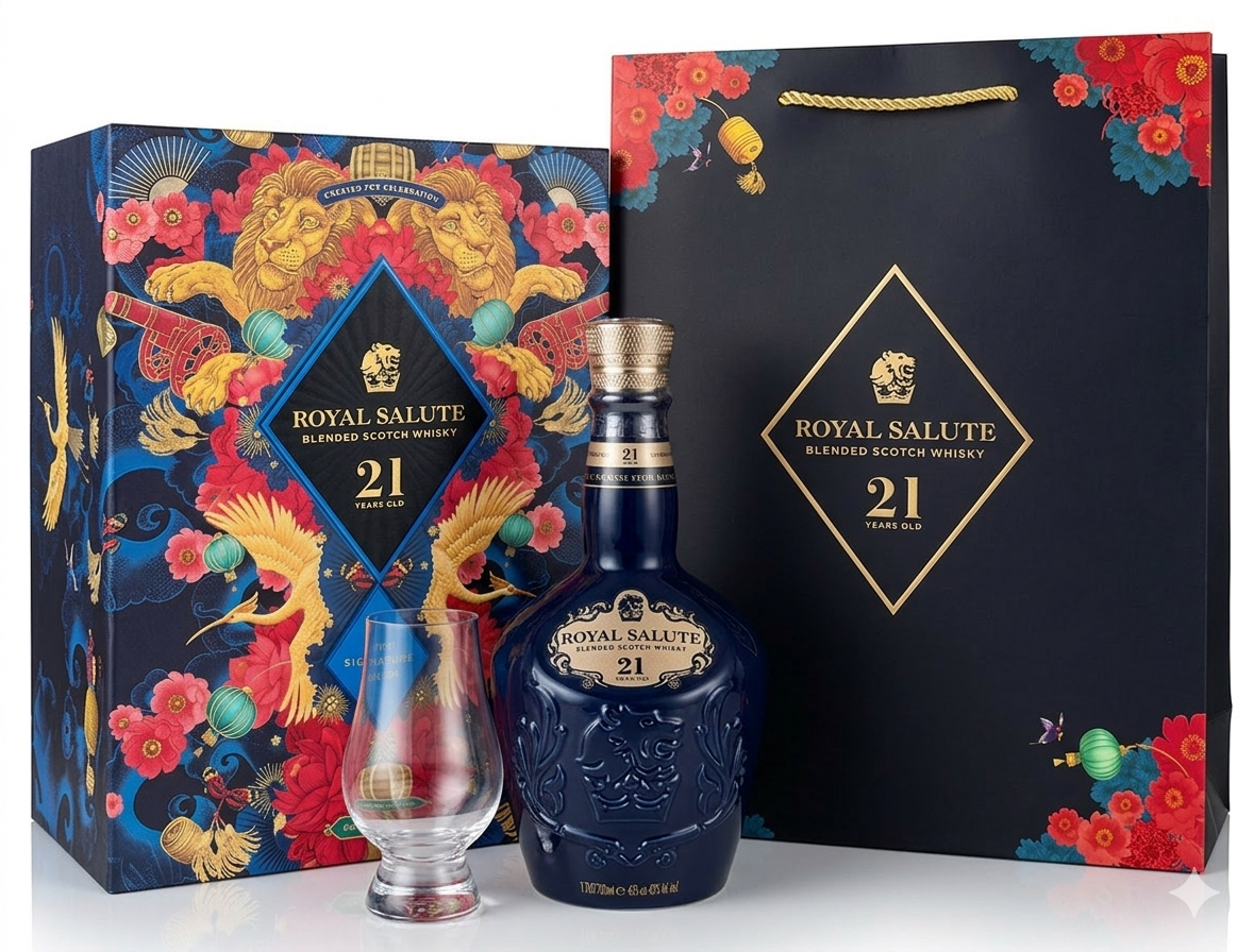 Rượu Royal Salute 21 Years Old Hộp Quà