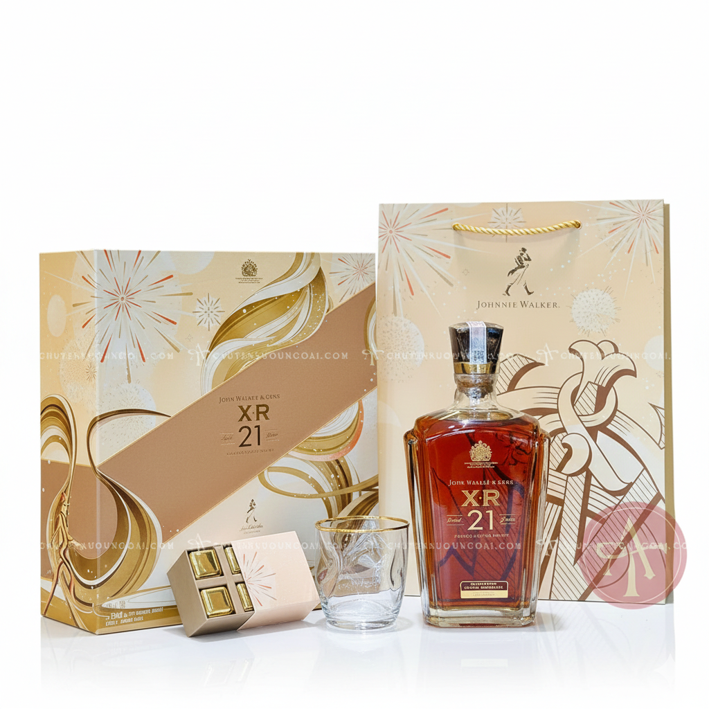 Rượu Johnie Walker XR 21 Năm Hộp Quà
