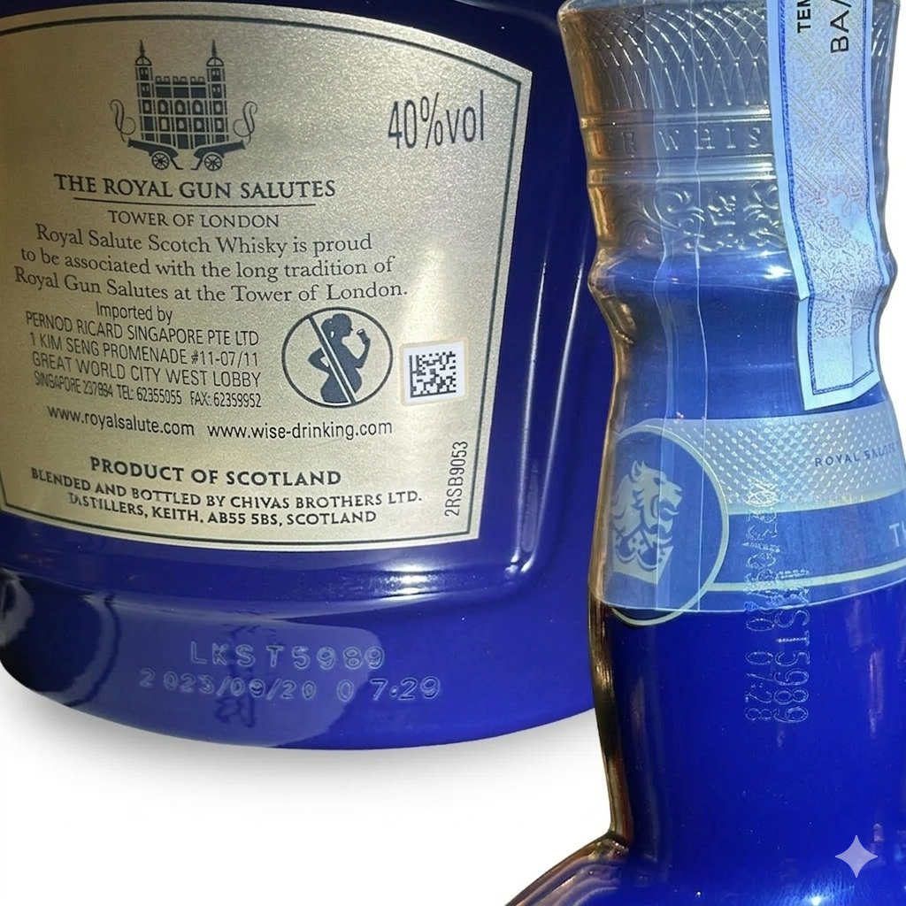 Cách Nhận Biết Rượu Royal Salute 21 Thật
