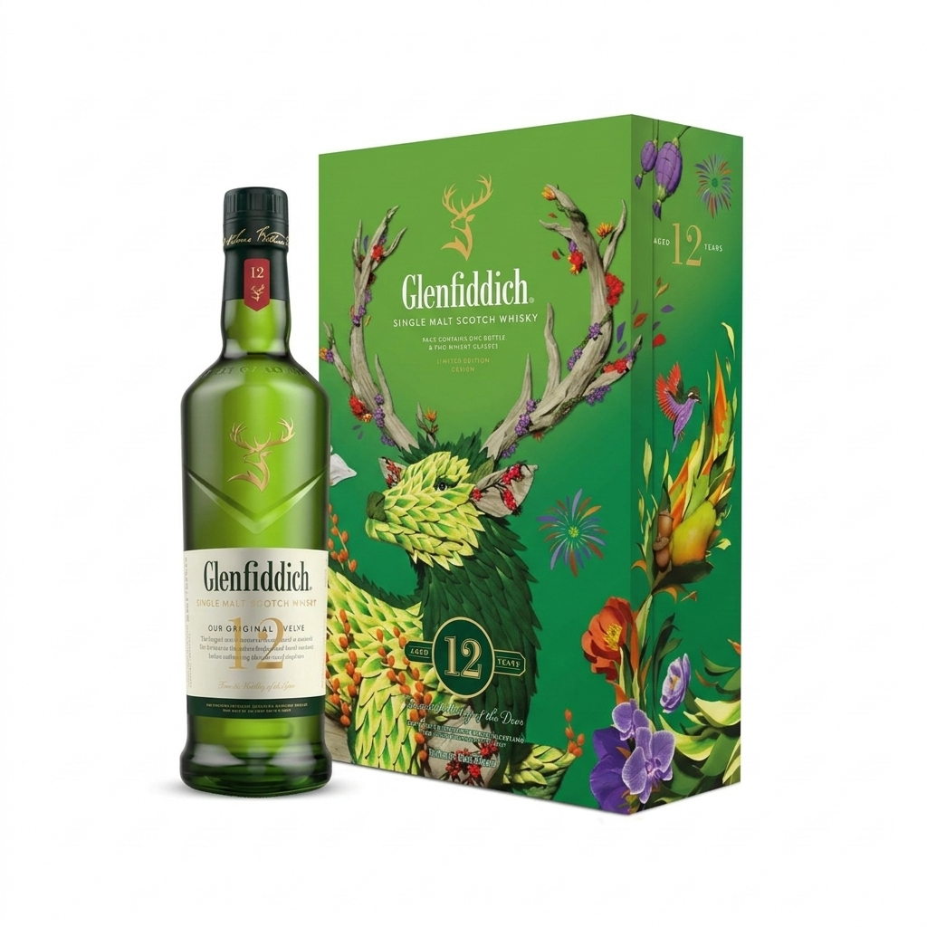 Glenfiddich 12 Years Old Hộp Quà