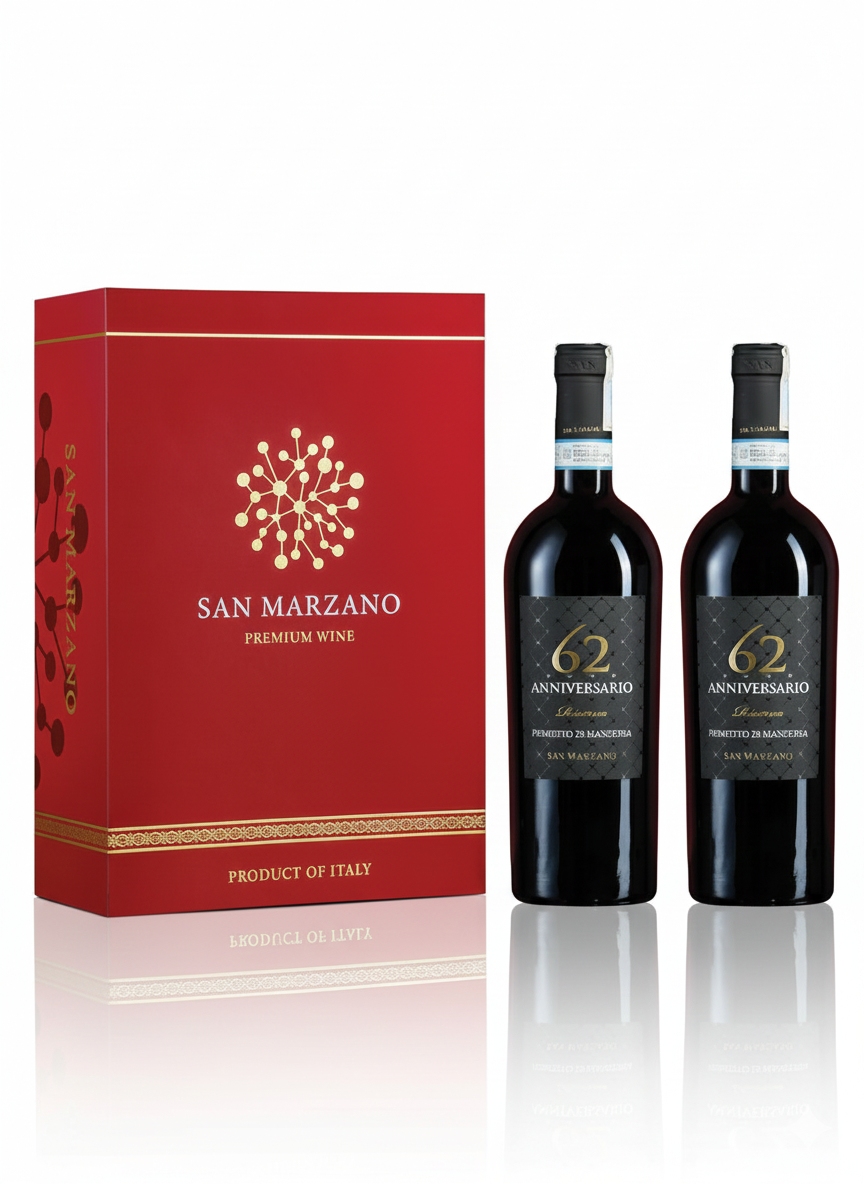 Rượu Vang Đỏ 62 Anniversario