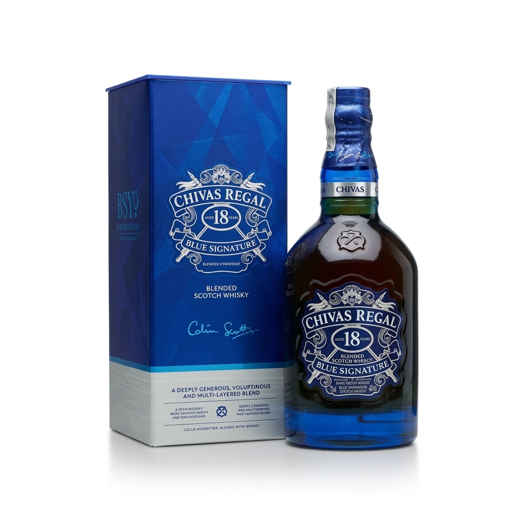 Rượu Chivas 18 Regal YO Blue Signature 