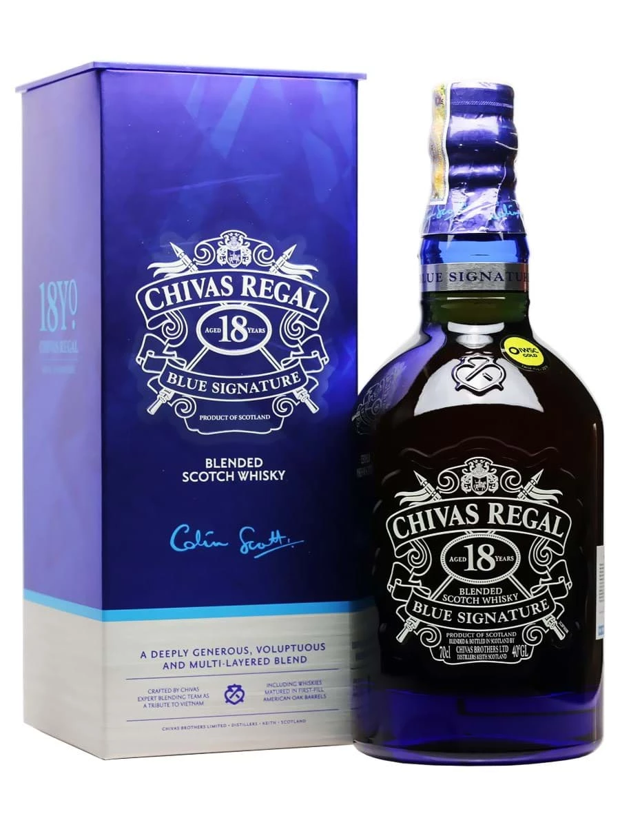 Chivas Regal 18 Năm Blue Signature 