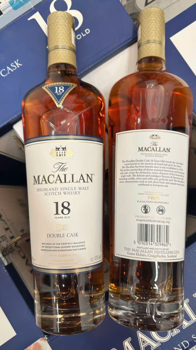 Macallan18 Năm Double Cask 2024 Release 