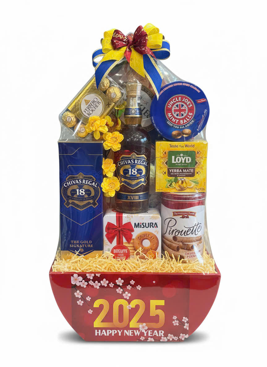 Chivas 18 Năm Hộp Quà Mẫu Mới 2025